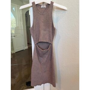 Aritzia Wilfred Free cutout bodycon dress